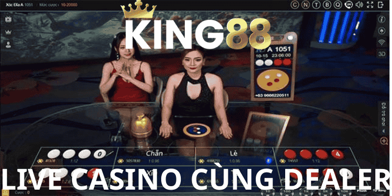 Các Trò Chơi Live Casino Đặc Sắc Tại King88